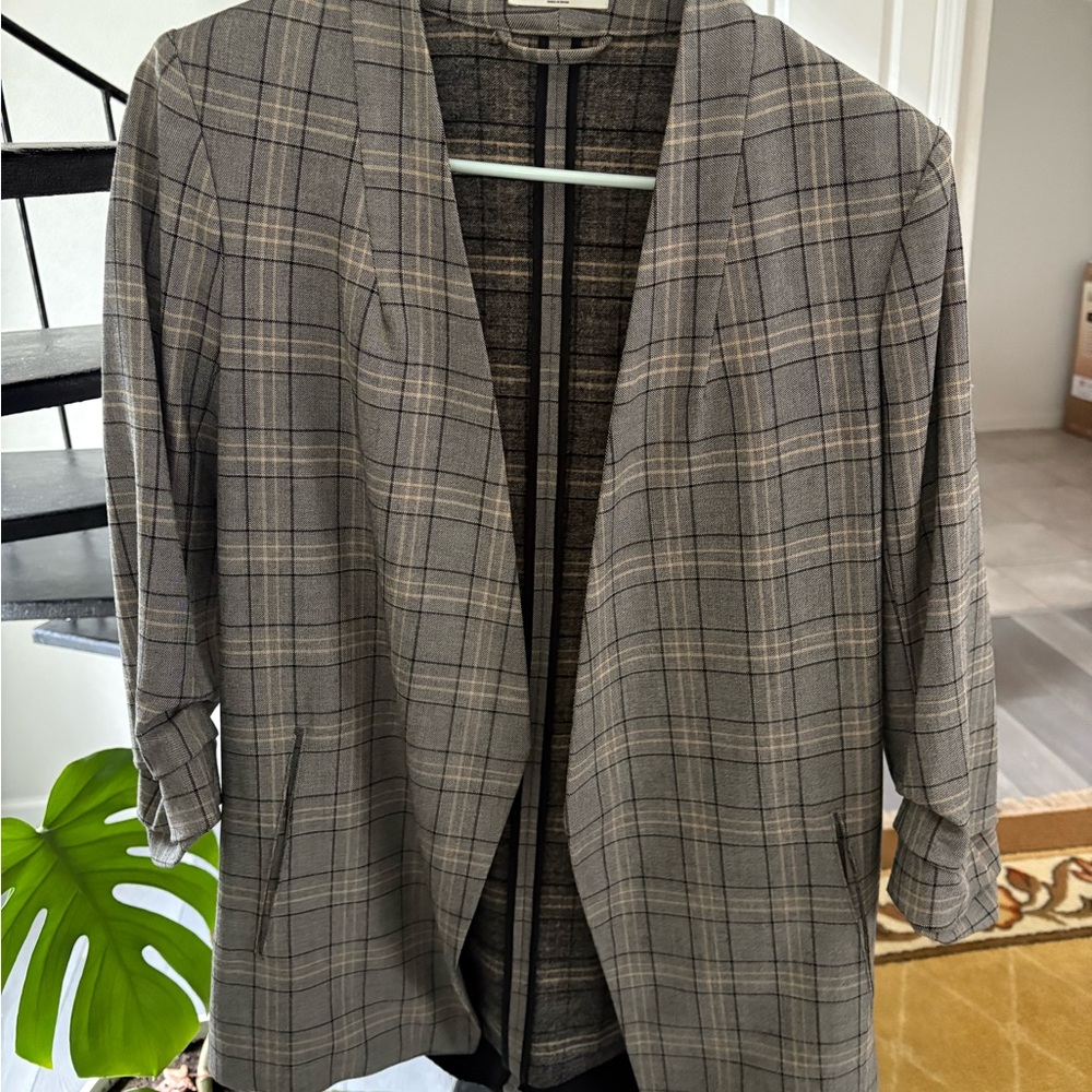Babaton plaid blazer